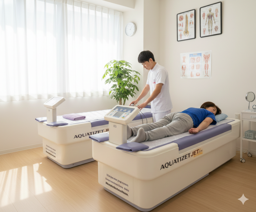 ウォーターベッド型マッサージ器（アクアタイザー）