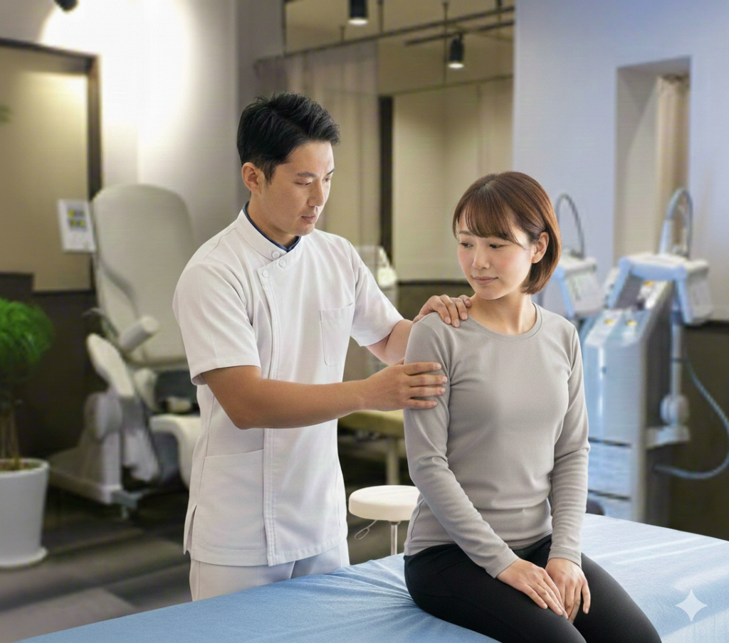 肩の施術・カウンセリング